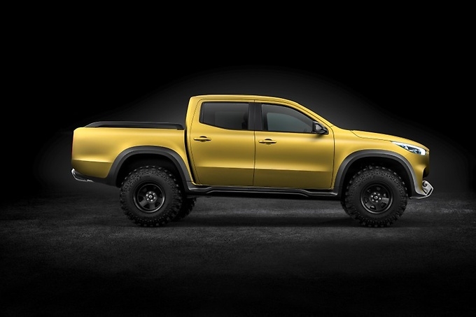 İşte Mercedes-Benz’in yeni pick-up’ı… Concept X-CLASS 10