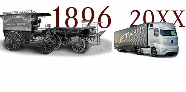 İşte Mercedes-Benz'in 120 yıllık tarihindeki 19 kamyonun fotoğrafları 1