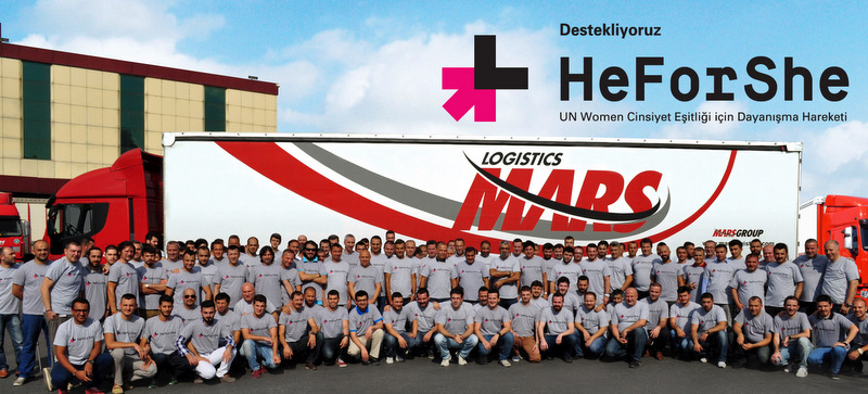 Mars Logistics’in erkek çalışanlarından önemli bir toplumsal sorumluluk hareketine tam destek