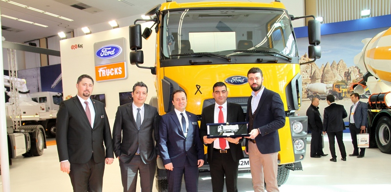 Vemak İnşaat, 13 adet Ford kamyon aldı