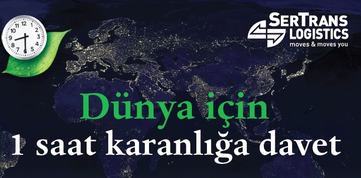 Sertrans “Dünya Saati’ için ışıkları karartıyor