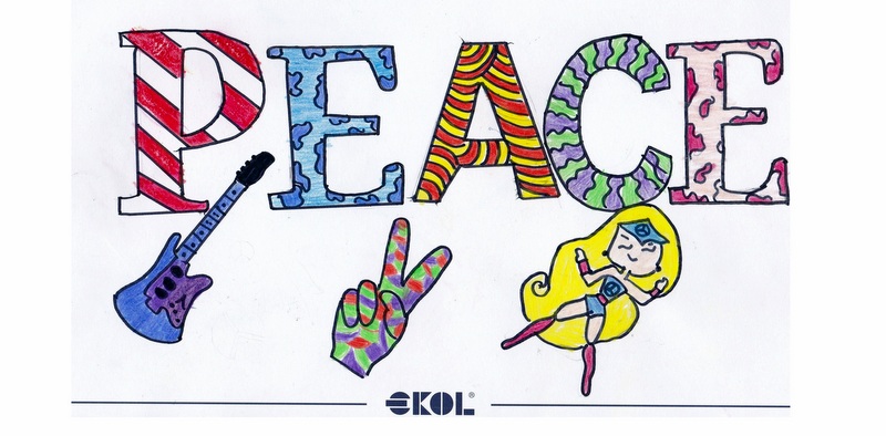 856 Ekollü Çocuk Barışın Resmini Çizdiler!