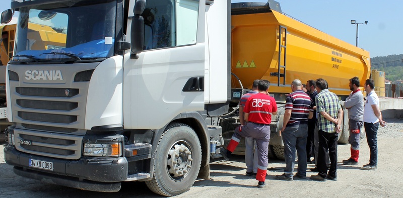 40 sürücüsü Scania’dan eğitim aldı, yakıt tüketimi yüzde 7 azaldı