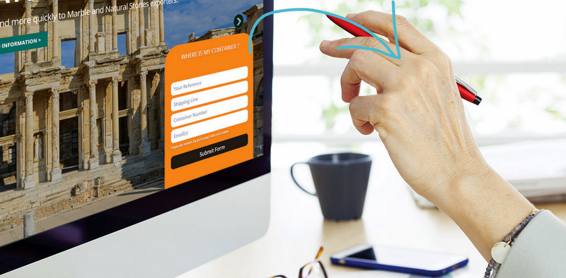 Lojistikçilerin konteynerlarını takip ediyor!