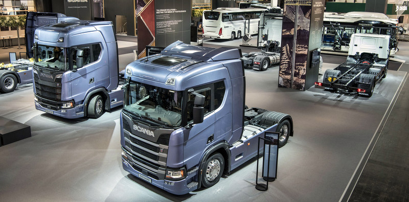 Scania, IAA’da yeni modellerini sergiledi
