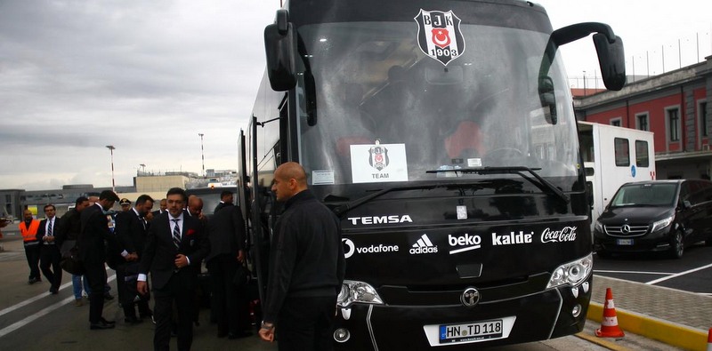 Temsa’dan Napoli maçında Beşiktaş’a destek!