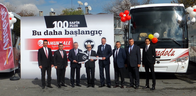 100 adet Safir Plus 2+1 otobüsün 50'sini filosuna kattı