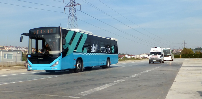 Akıllı otobüslerle yollar daha güvenli hale gelecek!
