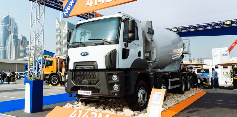 Ford Trucks, Dubai’deki en prestijli inşaat fuarında yerini aldı