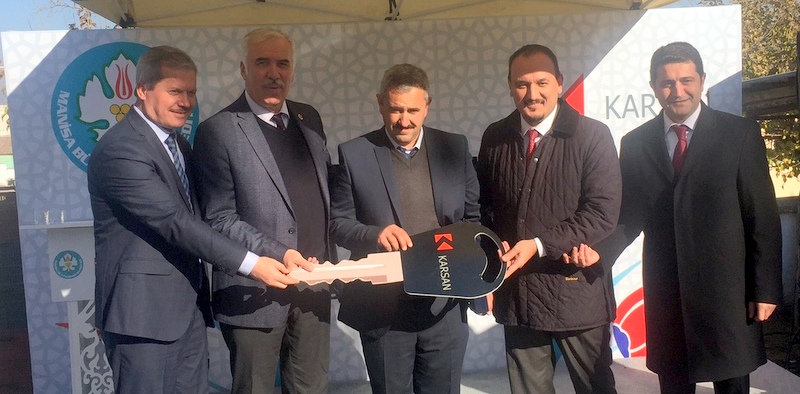 Karsan’dan Manisa’ya 14 Araçlık Jest!