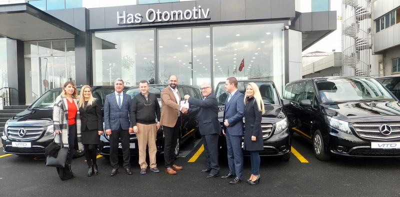 10 adet Mercedes-Benz Vito aldı