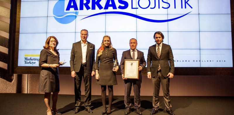 Arkas Lojistik'e 1.'lik ödülü!