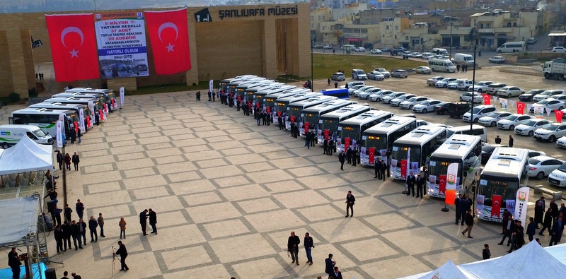 Temsa, Şanlıurfa’ya 37 adet Opalin City teslim etti