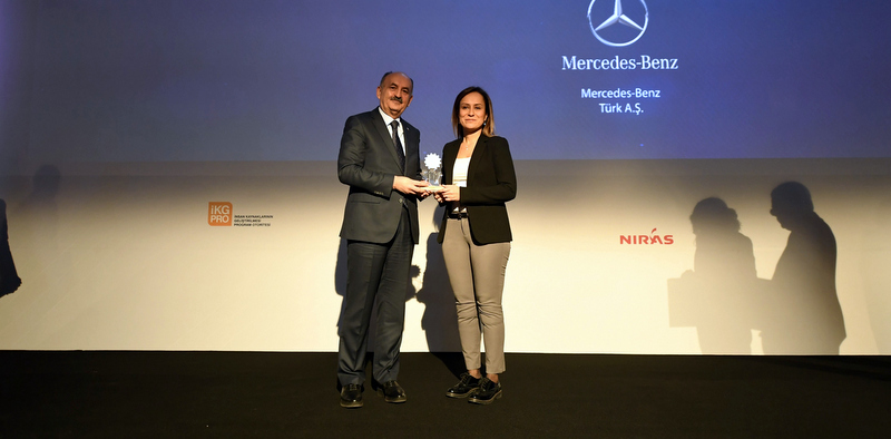 Mercedes-Benz Türk”e “Çalışma Hayatında Toplumsal Cinsiyet Eşitliği Ödülü”