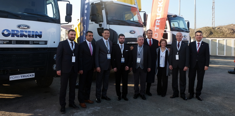 3. havalimanında çalıştırmak için 27 adet özel tasarım Ford Trucks kamyon aldı