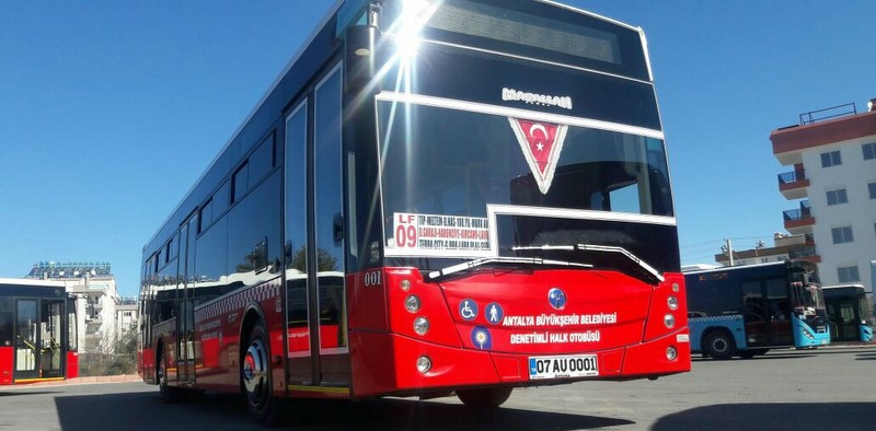 Antalya ulaşımında 100 adet TEMSA Avenue