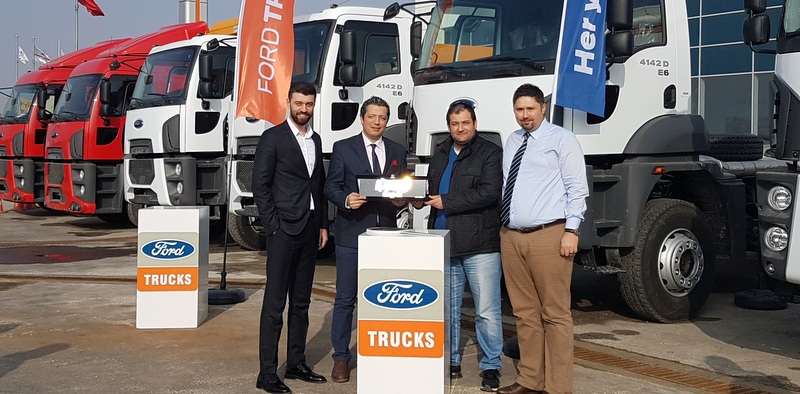 Filosunu 10 yeni Ford Trucks ile güçlendirdi