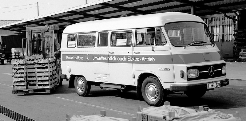 İşte 45 yıl önceki elektrikli minibüs!