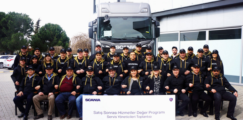 Scania Servis Yöneticileri Bir Araya Geldi