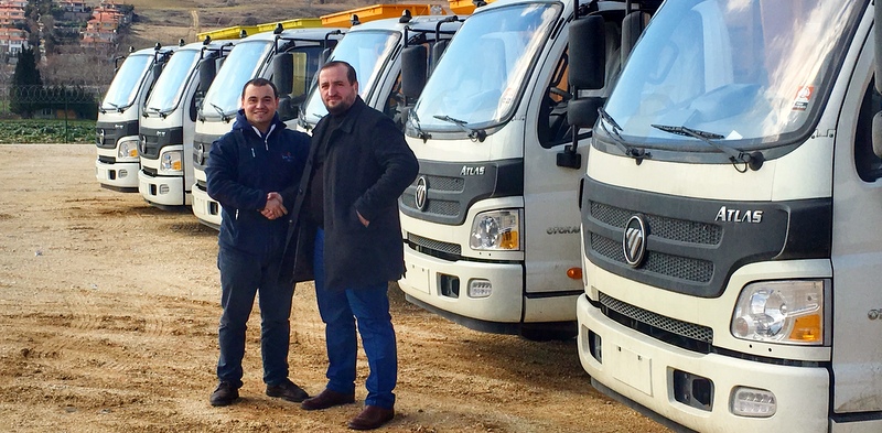 7 adet Otokar Atlas kamyon aldı