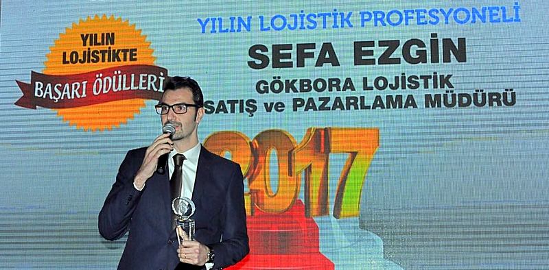 “Yılın Lojistik Profesyoneli” Gök-Bora Lojistik'ten Sefa Ezgin seçildi