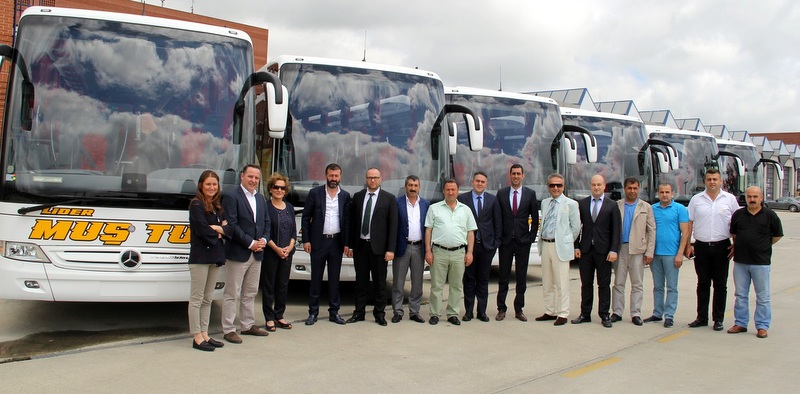 Muş Tur, filosuna 6 adet Tourismo 16 RHD 2+1 aldı