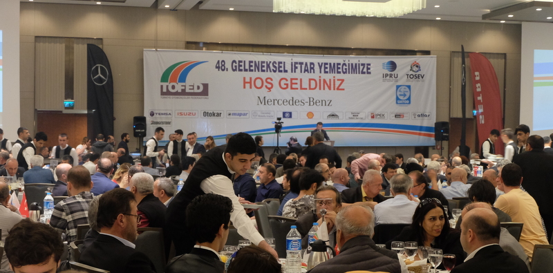 Otobüsçüler TOFED iftarında buluştu