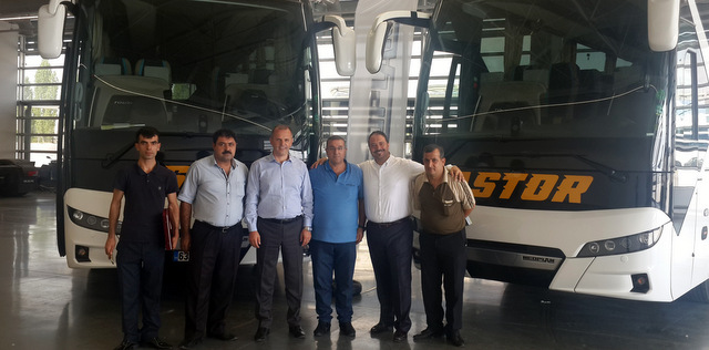 25 otobüslük filosuna 2 Yeni Tourliner kattı