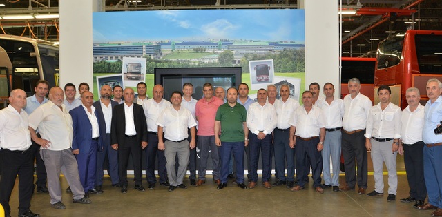 Özel halk otobüsü dernek yöneticileri için bir etkinlik düzenledi