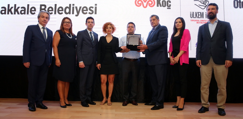 Çanakkale Belediyesi'ne Toplumsal Cinsiyet Eşitliği Ödülü