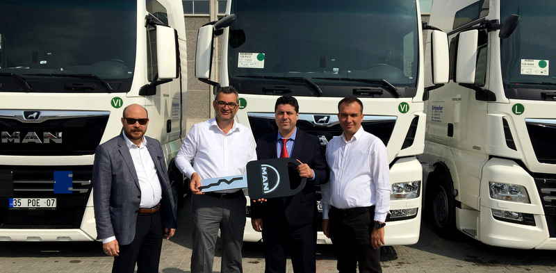 360 adet araçtan oluşan filosuna son 5 ay içinde 30 adet TGX çekici aldı