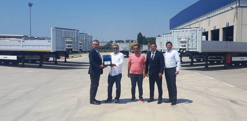 Krone, Çobanoğlu Nakliyat’a 20 adet treyler teslim etti
