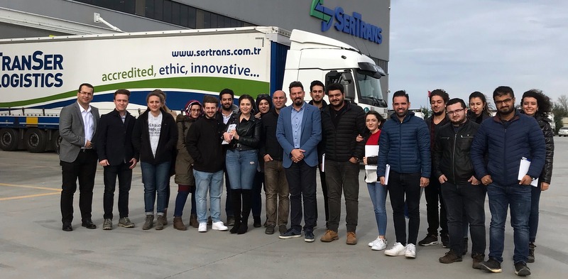 Sertrans lojistik öğrencilerini ağırladı