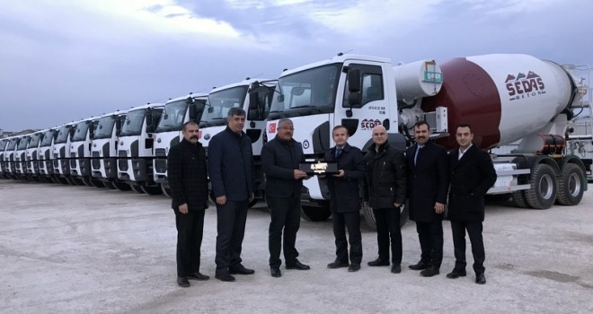 Sedaş Beton, 25 adet Ford Trucks aldı