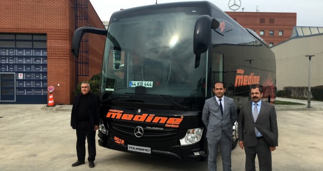 Yeni Tourismo dahil toplam 4 otobüs teslim etti