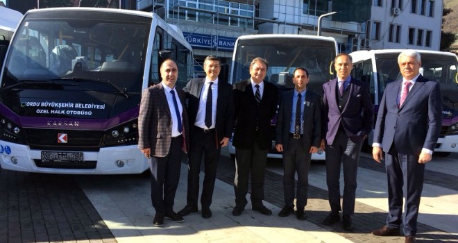 Karsan’dan Ordu’ya 110 Adetlik Dev Minibüs Teslimatı