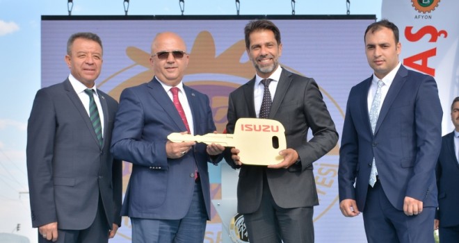 Anadolu Isuzu’dan Afyon'a  36 adet Isuzu Novociti Life’yi ve 4 Isuzu Citiport