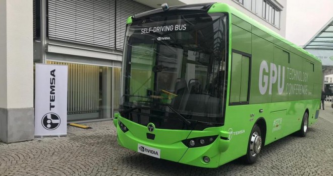 TEMSA, sürücüsüz otobüsünü tanıttı