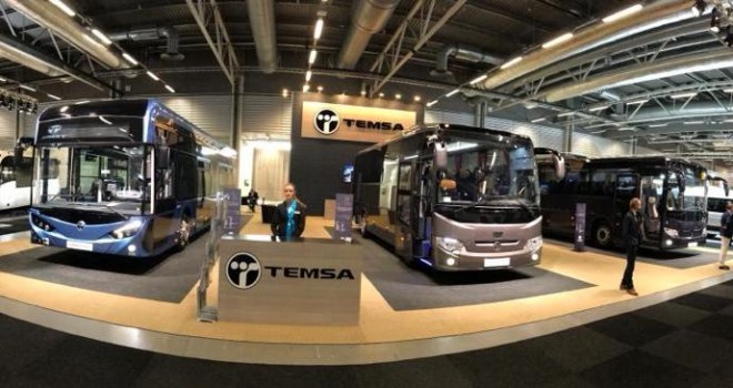 TEMSA 3 aracıyla İsveç’teki Persontrafik Fuarı’nda