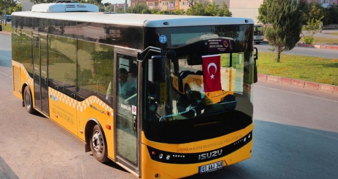 Afyonkarahisar’a 36 adet Allison tam otomatik şanzımanlı otobüs