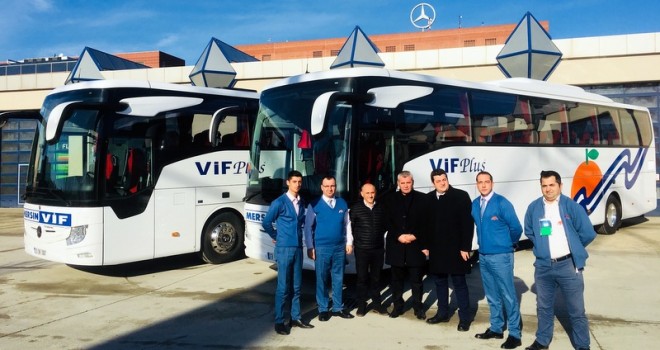 Mercedes-Benz Türk, 1 haftada 5 adet otobüs teslim etti