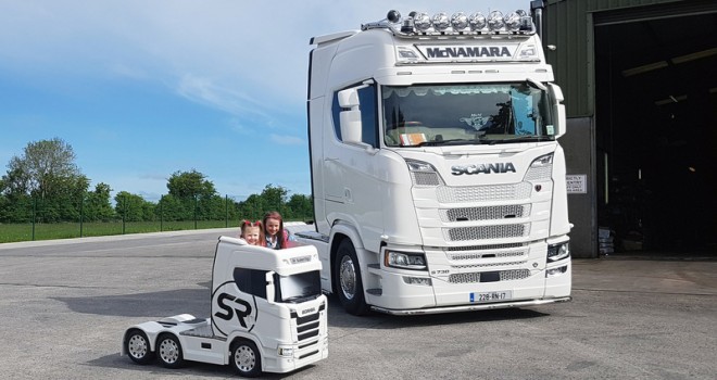 Çocuklar için tasarlanan Scania fenomen oldu