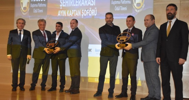 Ayın Kaptan Şoförü Ödülleri Sahiplerini Buldu