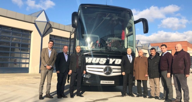 Yeni Mercedes-Benz Travego 16 SHD 2+1’in ilk sahibi Muş Yolu Turizm oldu