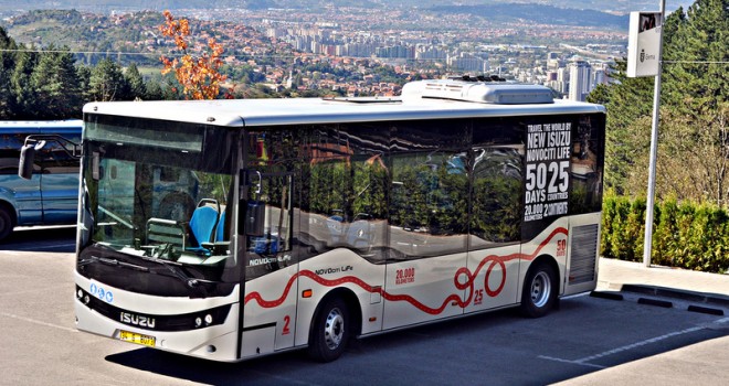 Isuzu Novociti Life Avrupa Demo Turunu tamamladı