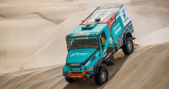 IVECO Takımı, Dakar 2019 Rallisinde dört kamyonu ile ilk 10’da
