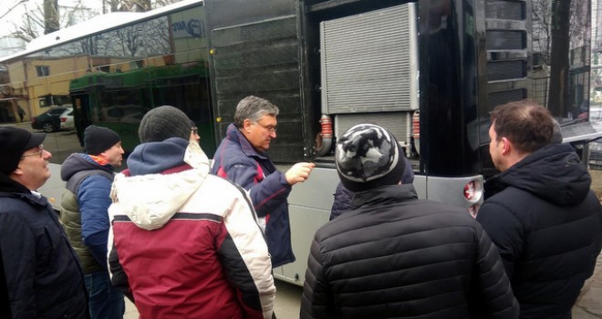 Anadolu Isuzu Köstence Belediyesi şoförlerine eğitim verdi