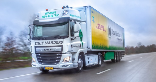 DAF’tan Tinie Manders Nakliye’ye CF Electric