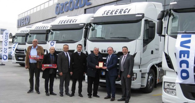 Şekerci Petrol’e 5 adet Iveco Stralis