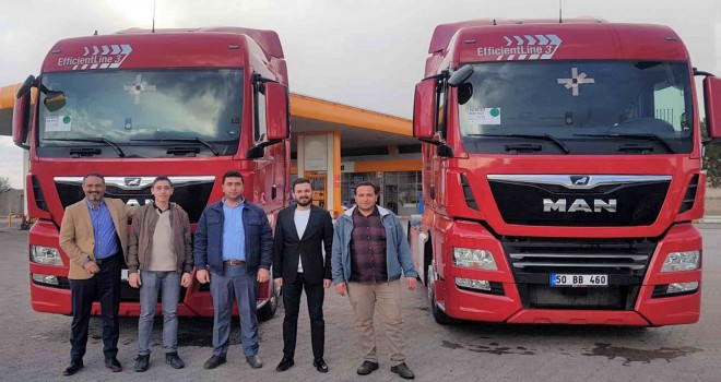 Türkmenler Nakliyat filosunu MAN TGX çekiciler ile güçlendirdi